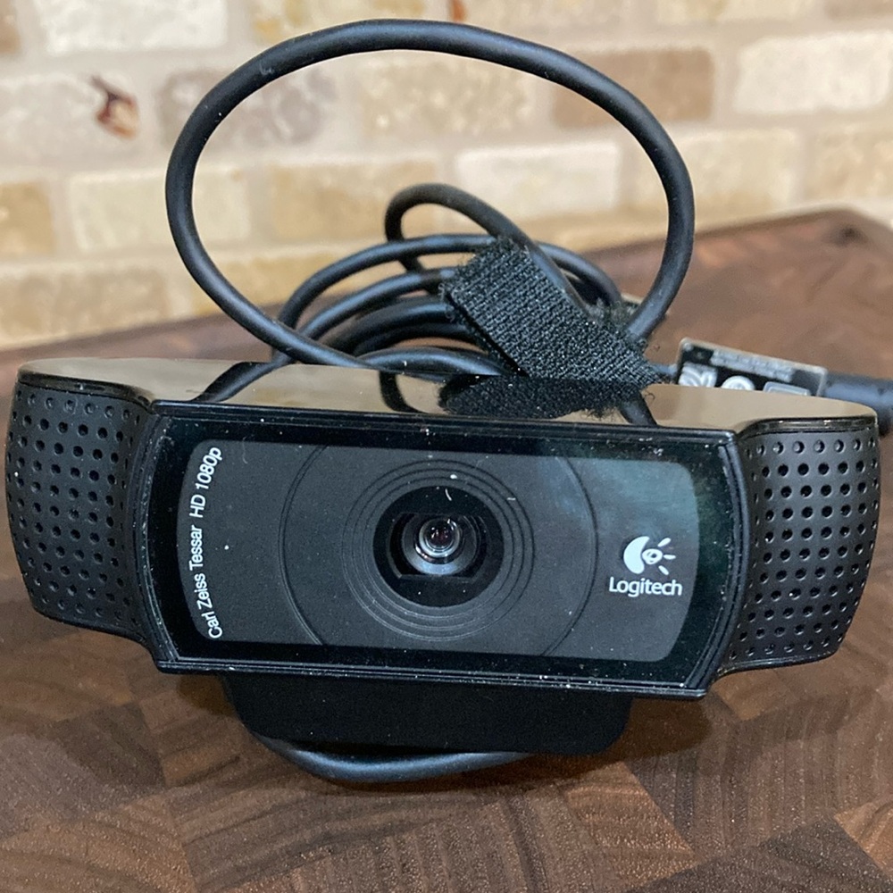 Logitech Carl Zeiss Tessar HD 1080p Webcam